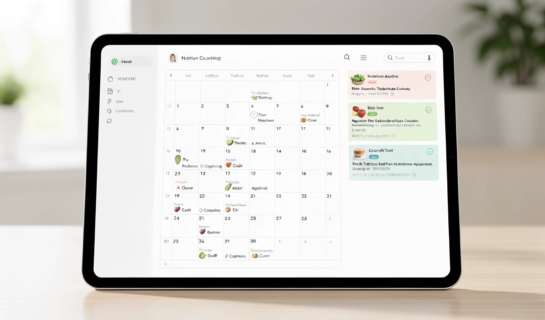 Planung der Ernährungscoaching-Termine